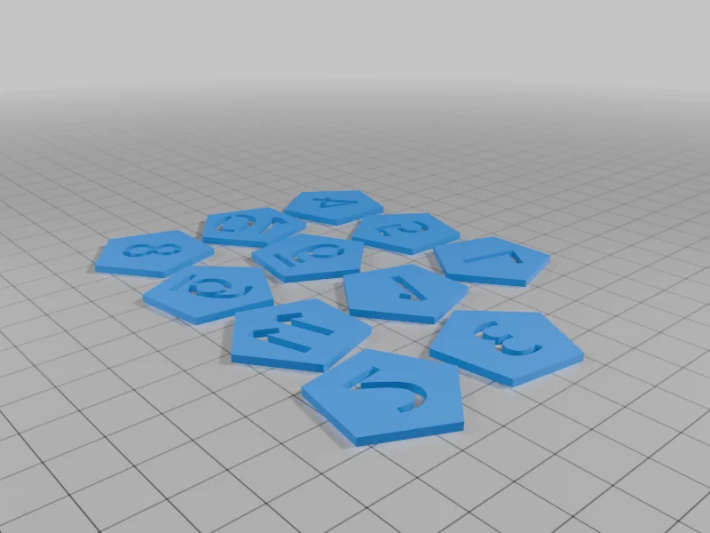 Многоцветный набор кубиков для FDM печати