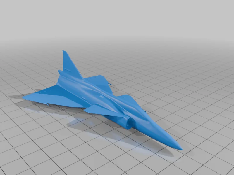 3D модель Шведские истребители - фото 2