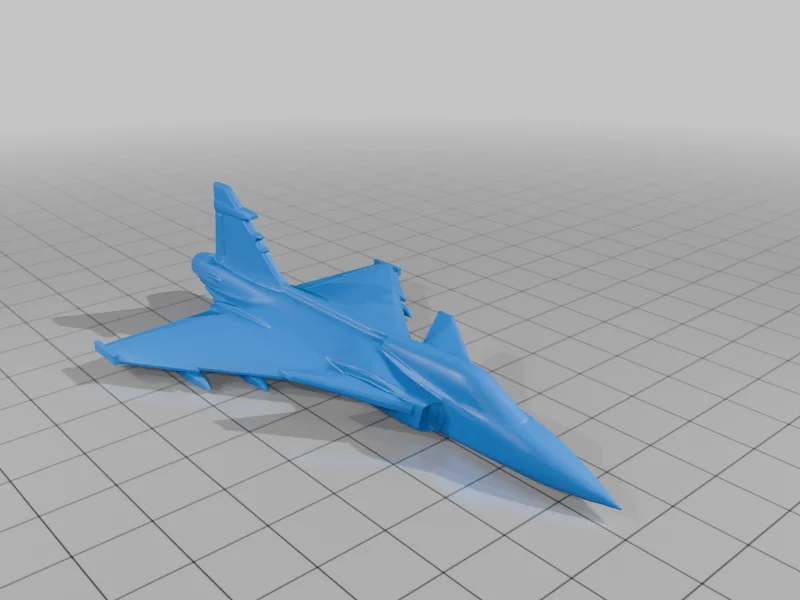 3D модель Шведские истребители - фото 3