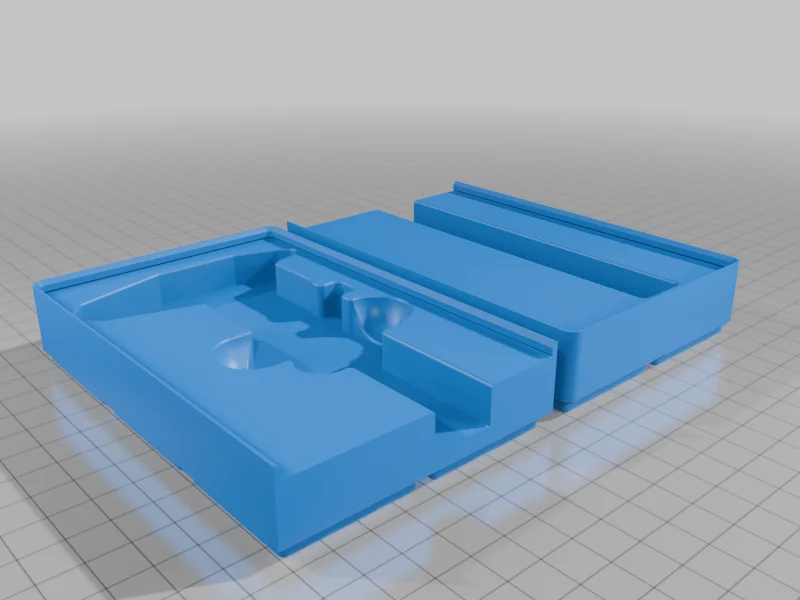 3D модель Лоток для каліпра Gridfinity - фото 3