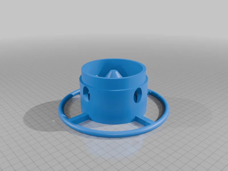 3D модель Bird Feeder with 4 Feeding Positions - фото 3