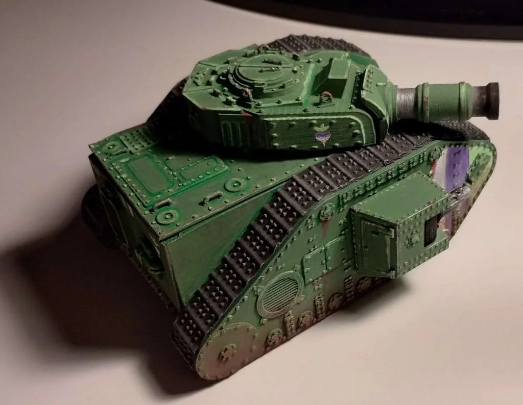 28мм Боевая Танковая Модель | Человеческая Оборонительная Сила