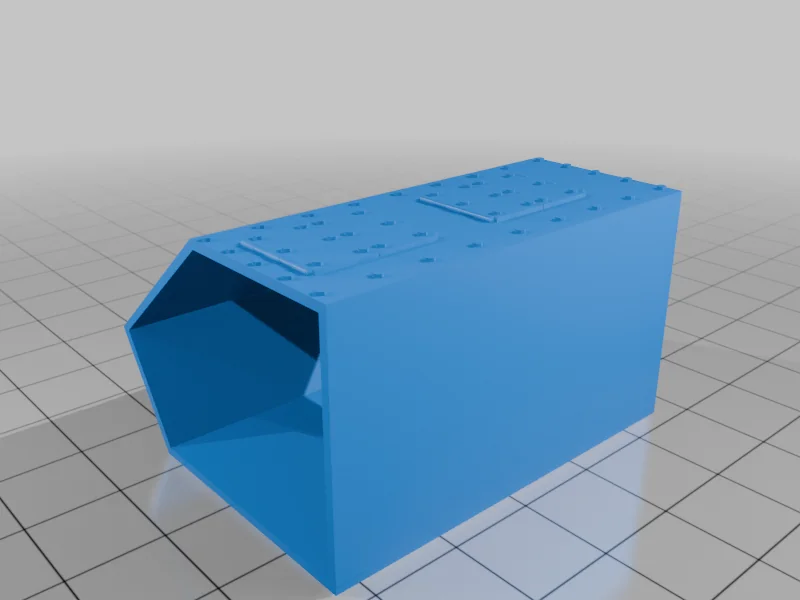 3D модель 28мм Боевая Танковая Модель | Человеческая Оборонительная Сила - фото 3