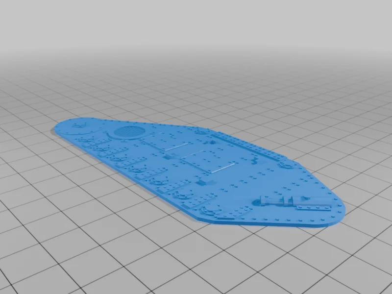 3D модель 28мм Боевая Танковая Модель | Человеческая Оборонительная Сила - фото 7