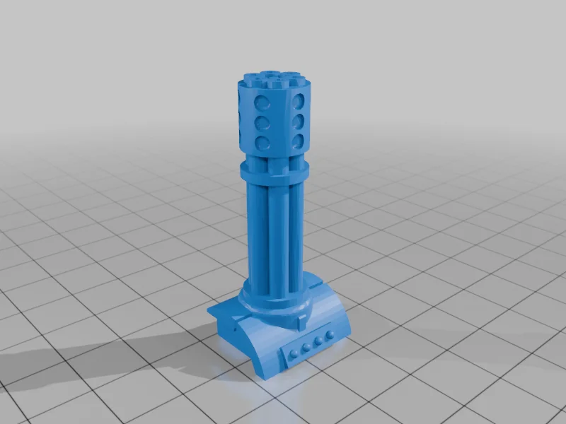 3D модель 28мм Боевая Танковая Модель | Человеческая Оборонительная Сила - фото 19