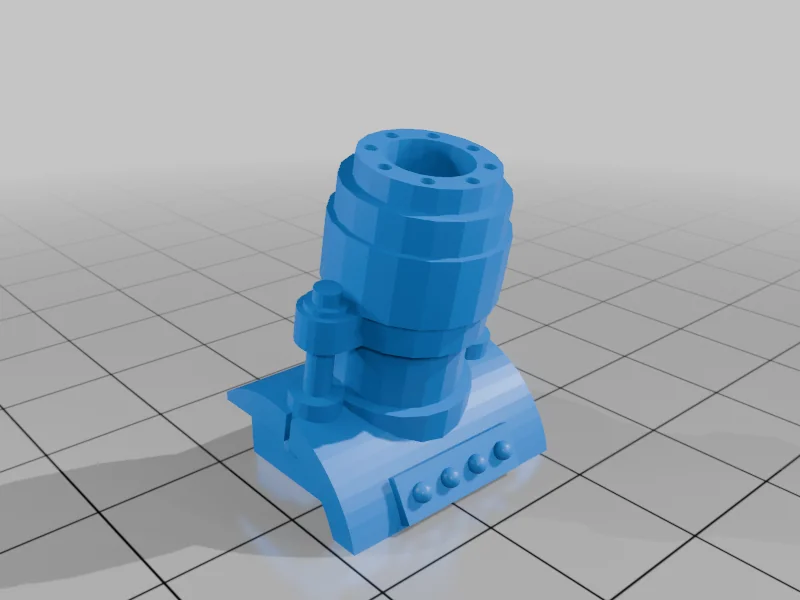 3D модель 28мм Боевая Танковая Модель | Человеческая Оборонительная Сила - фото 21