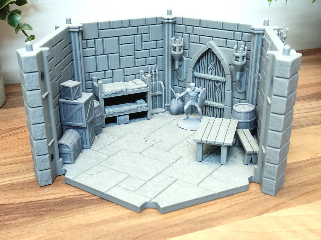 Сторожевая башня — бесплатный образец (модульная башня для 3D-печати)