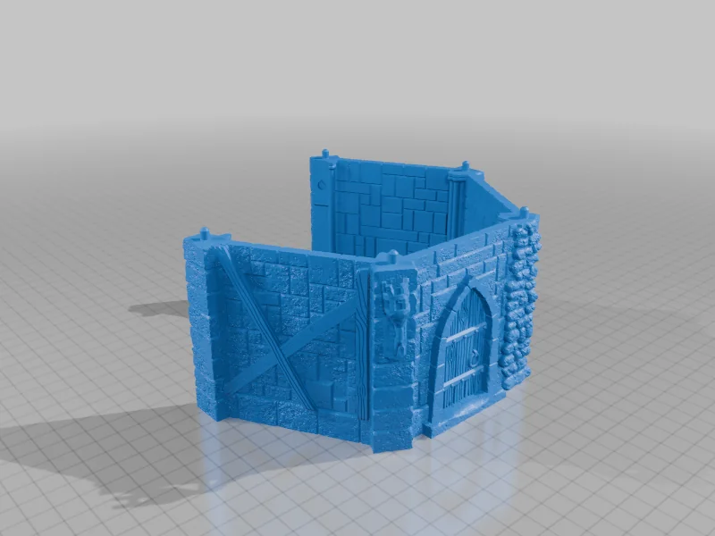 Сторожевая башня — бесплатный образец (модульная башня для 3D-печати)