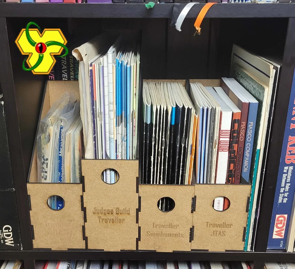 3D модель Коробки для журналов и газет - Лазерная резка 3мм МДФ - фото 1