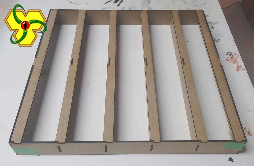 Стойки для хранения капельниц и красок - 3мм МДФ