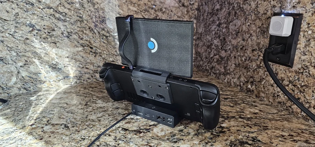 Съемное крепление второго экрана для Steam Deck