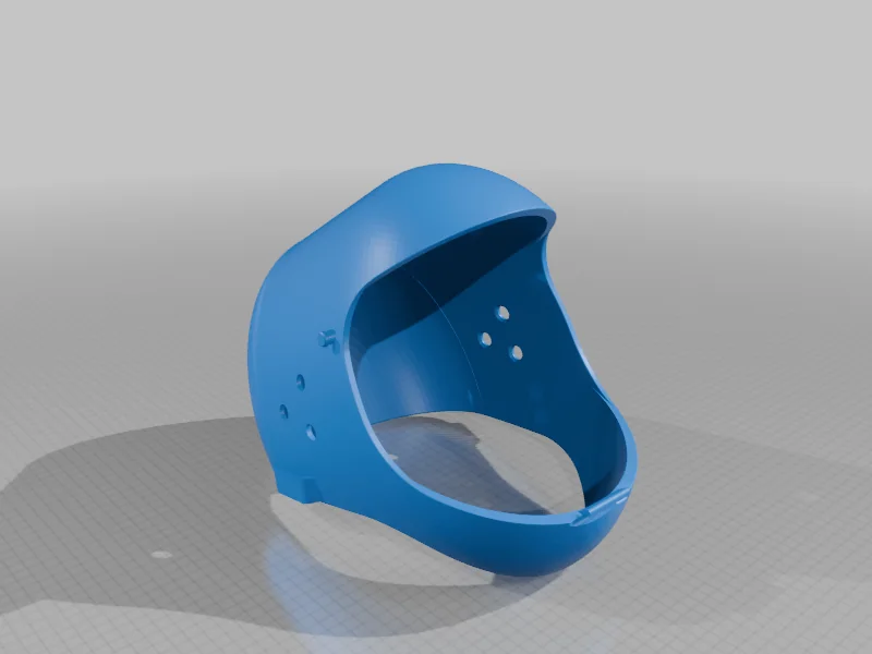 3D модель Накладки для HEMA масок и шлемов - фото 4