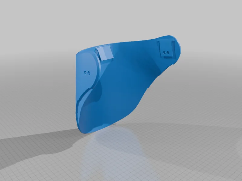 3D модель Накладки для HEMA масок и шлемов - фото 5