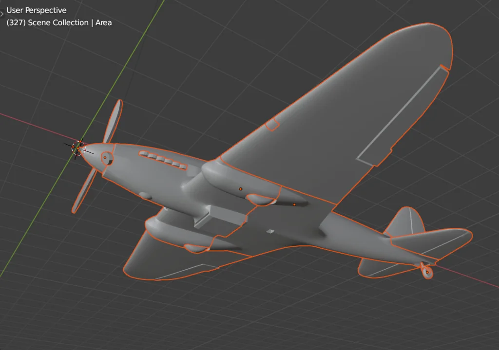 Ил-2: Модель ранней версии самолета