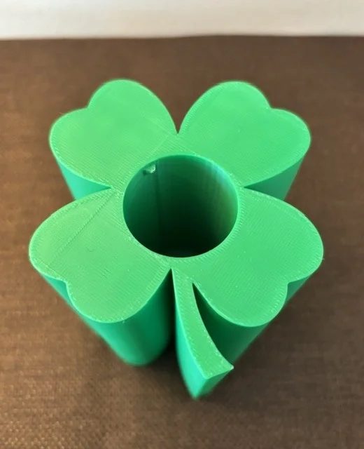 3D модель Шкатулка-головоломка Четырехлистный клевер с шляпой - фото 7