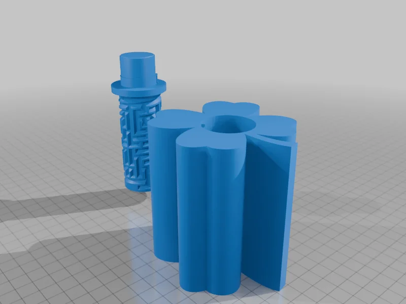 3D модель Шкатулка-головоломка Четырехлистный клевер с шляпой - фото 10