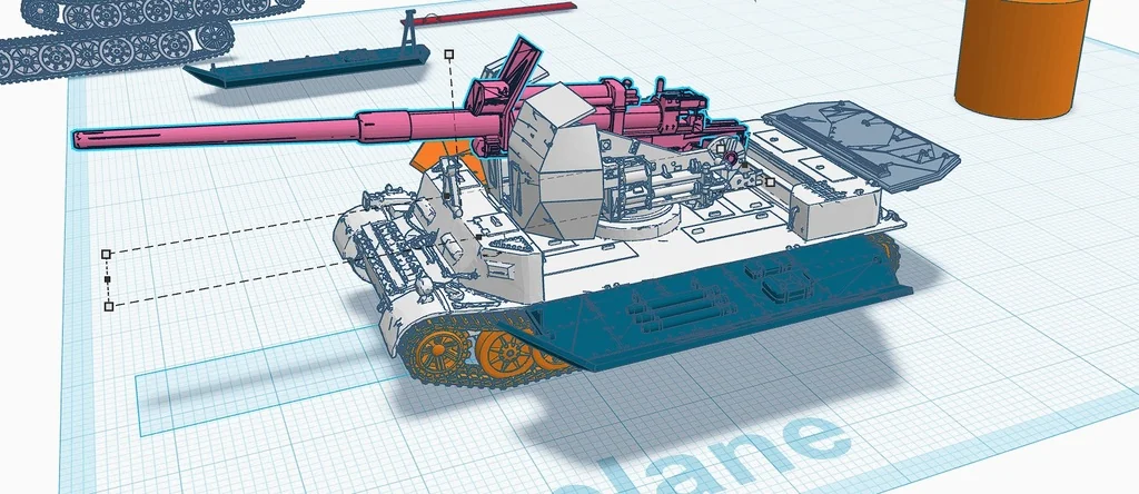 VFW Tank Grille 10 с Flak 41 и 36