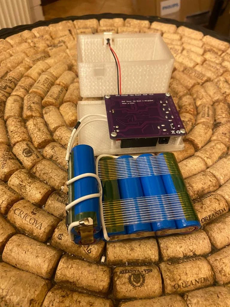 3D модель UPS / Powerbank для роутера / GPON / Wi-Fi - фото 3