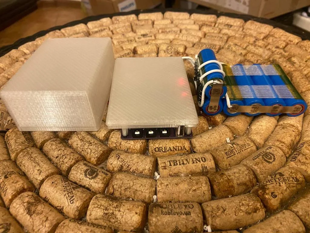 3D модель UPS / Powerbank для роутера / GPON / Wi-Fi - фото 4