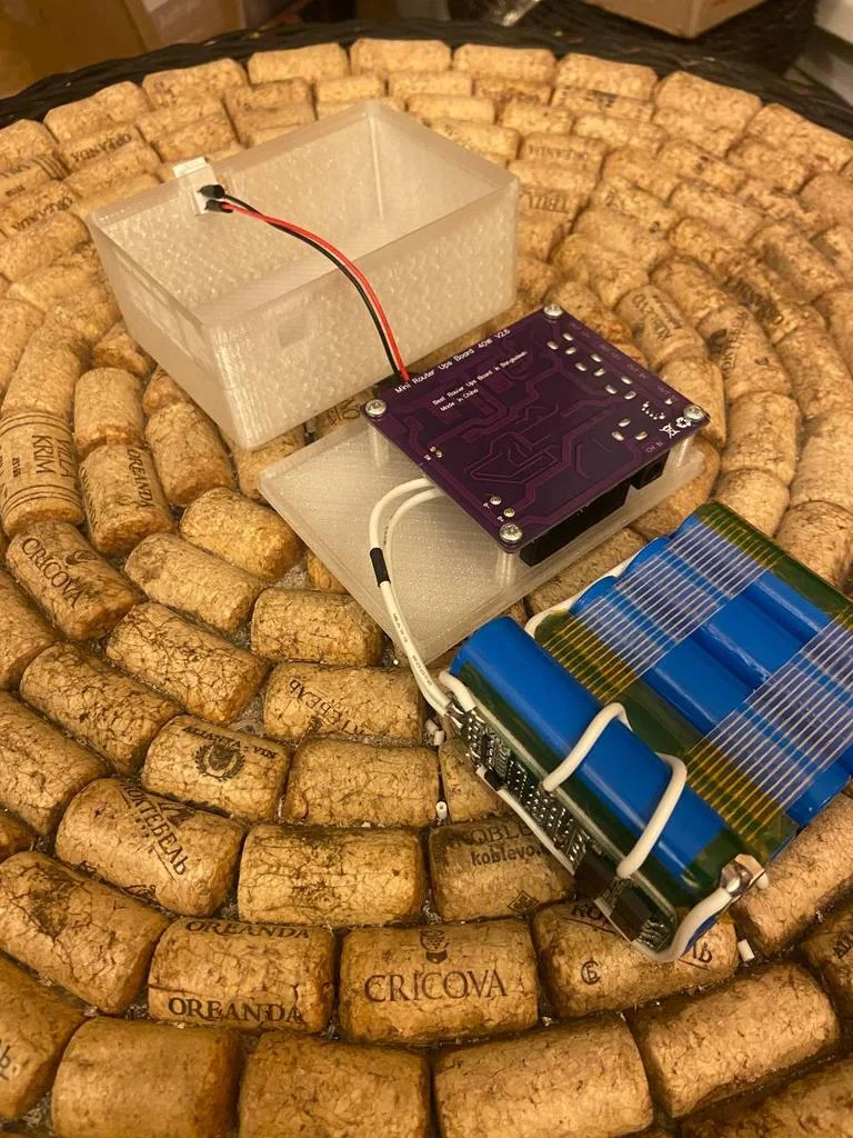 3D модель UPS / Powerbank для роутера / GPON / Wi-Fi - фото 6