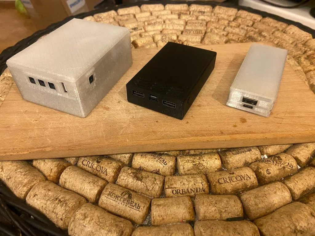 3D модель UPS / Powerbank для роутера / GPON / Wi-Fi - фото 7