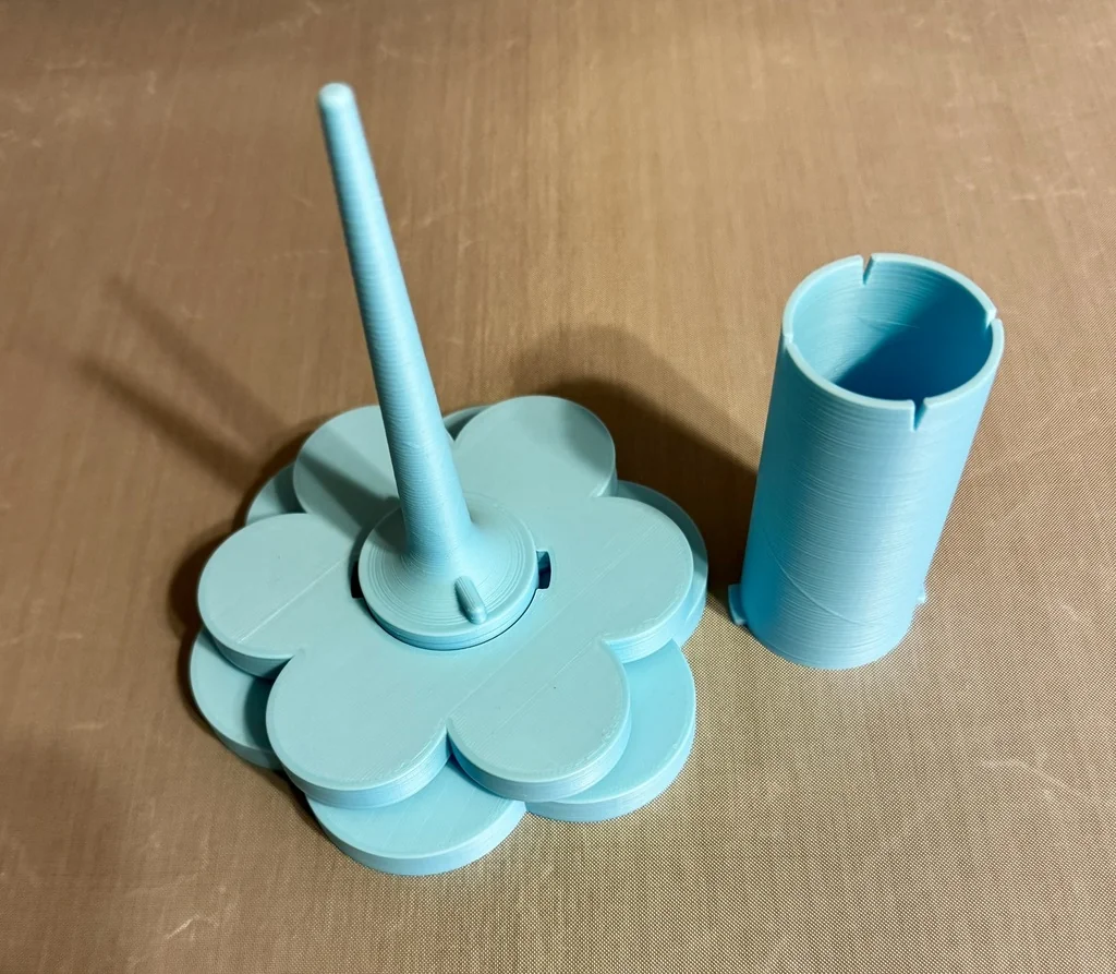 3D модель Дружественный вращатель для пряжи - фото 7