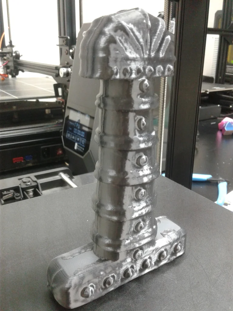 3D модель Ручка переключателя Viking Sword M12 - фото 6