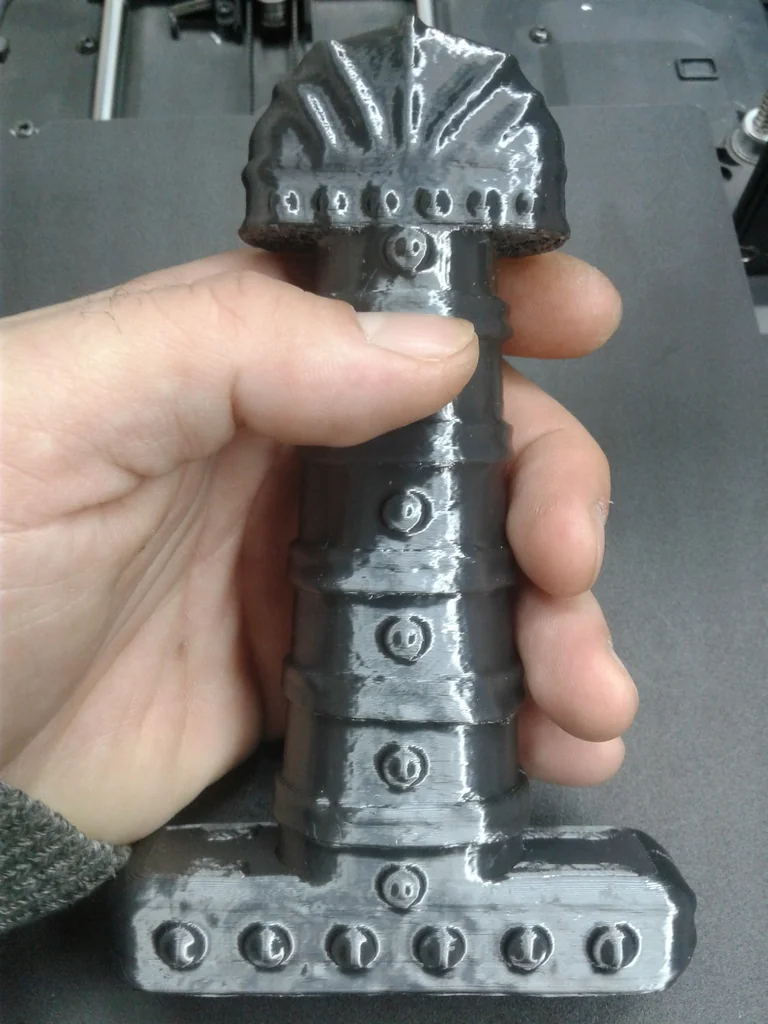 3D модель Ручка переключателя Viking Sword M12 - фото 8