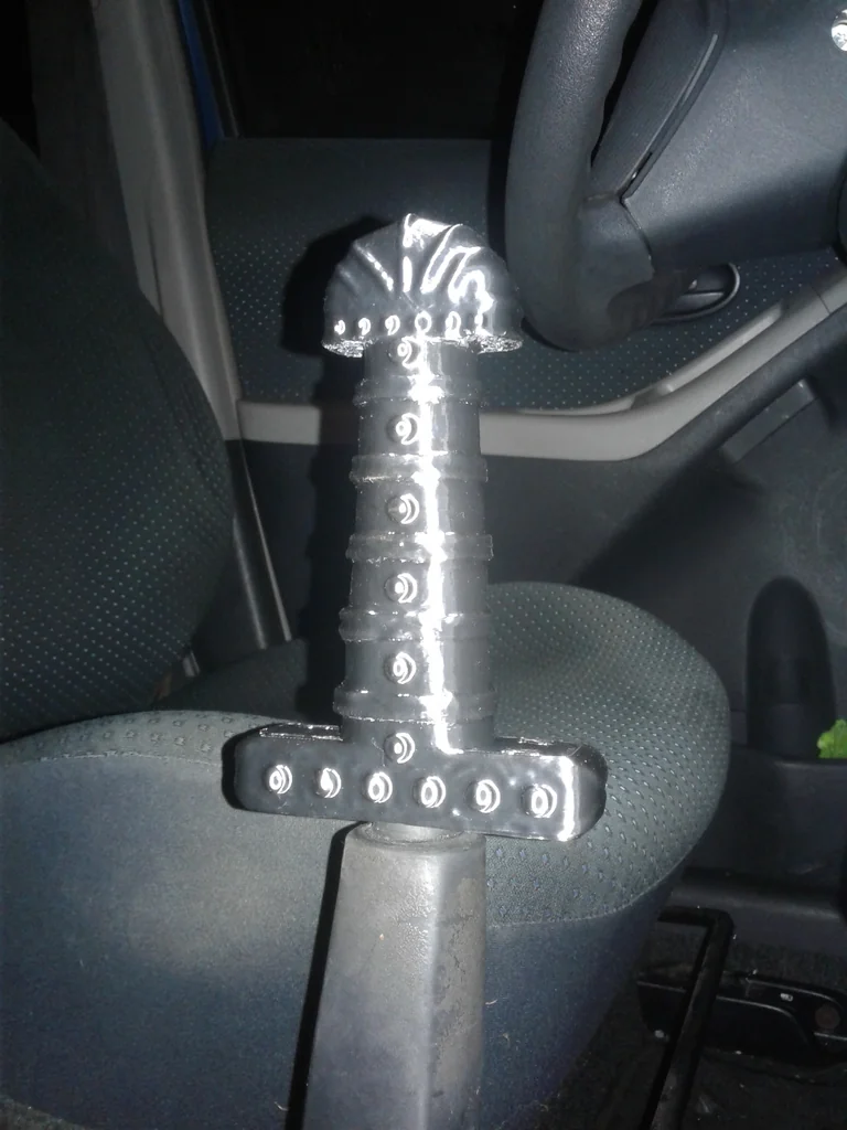 3D модель Ручка переключателя Viking Sword M12 - фото 9