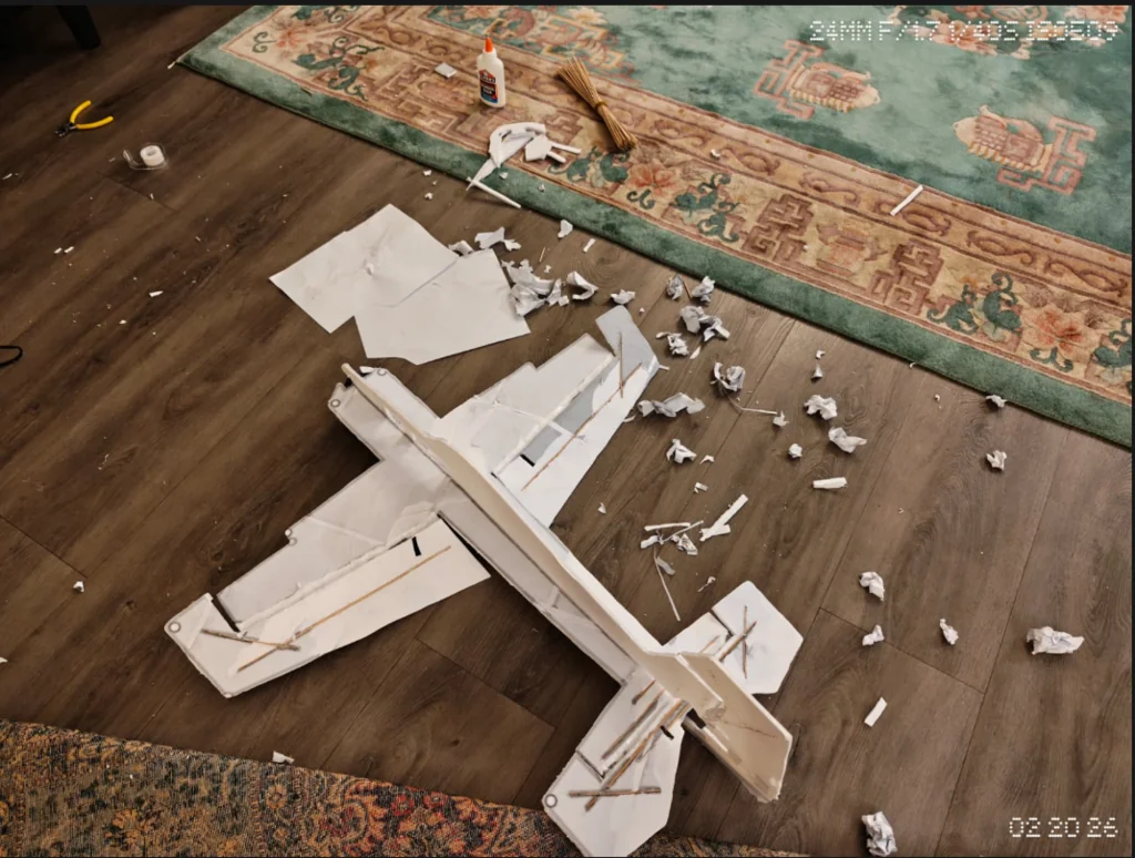 3D модель 3D Модель: Акробатический RC Самолет из Фома - фото 8