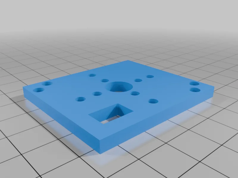 3D модель 3D Модель: Акробатический RC Самолет из Фома - фото 10