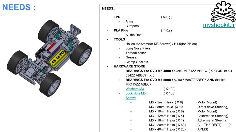 3D модель Модель V7 WLTOYS 124 RC TRUGGY 1:12 - фото 8