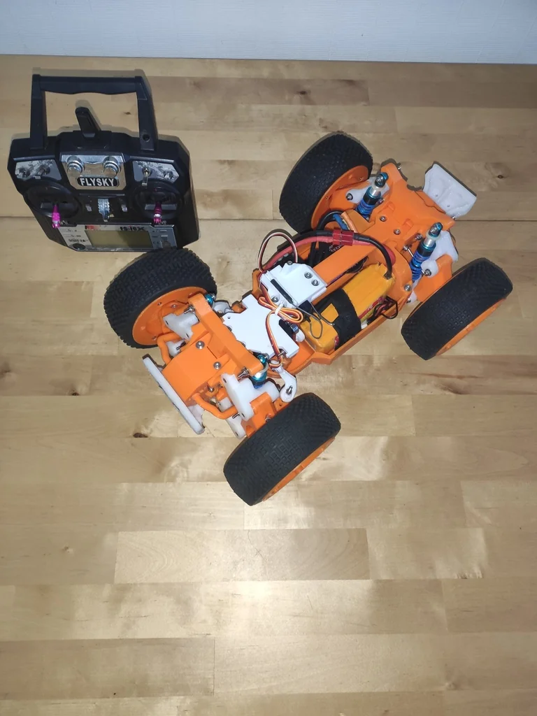 3D модель Модель V7 WLTOYS 124 RC TRUGGY 1:12 - фото 16