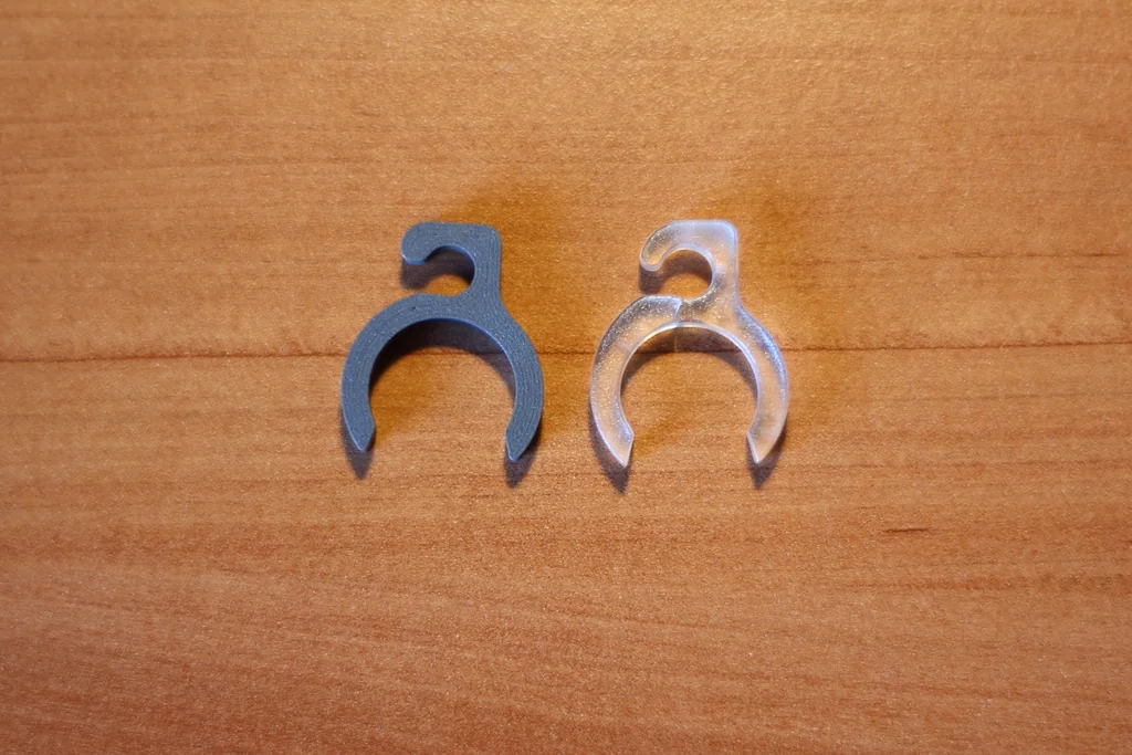 3D модель Держатель кабеля для настольной лампы - фото 2