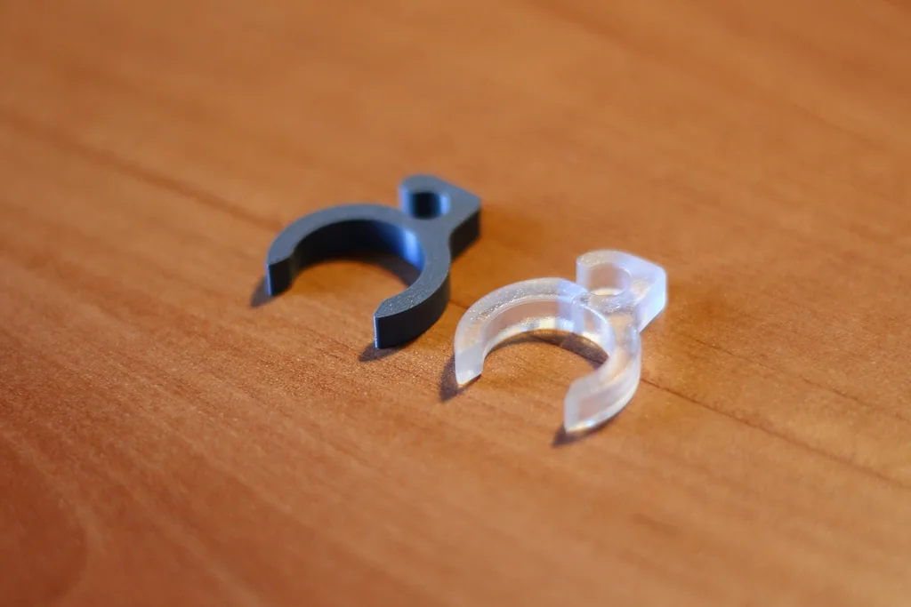 3D модель Держатель кабеля для настольной лампы - фото 3