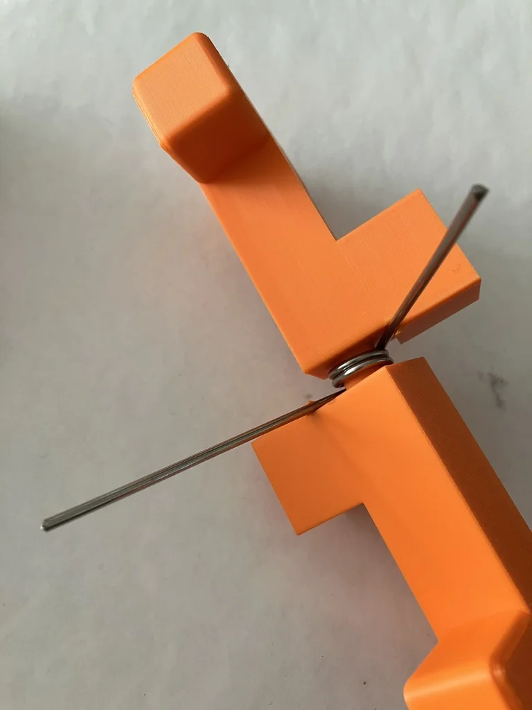 Модель для изготовления крутильных пружин