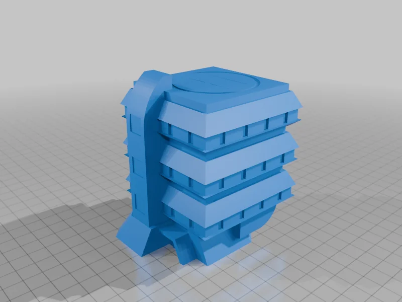 3D модель Модель Residence для Battletech - фото 2