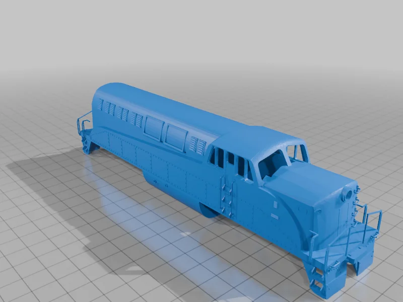 3D модель BL2 (HO масштаб)