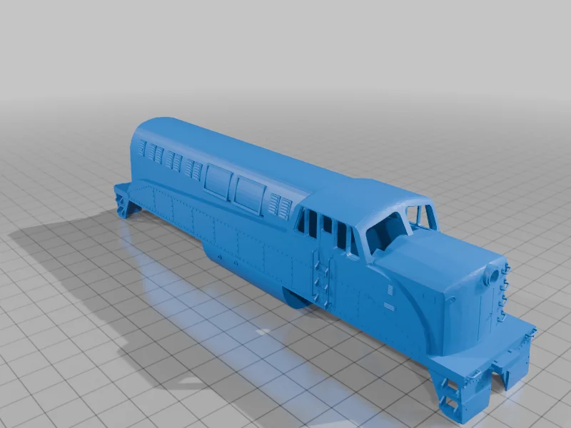 3D модель BL2 (HO масштаб)