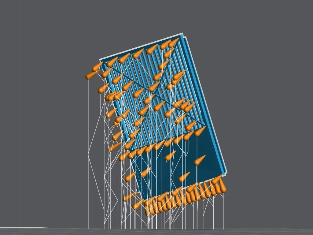 3D модель Factory gate - draft 001 &002 - фото 6