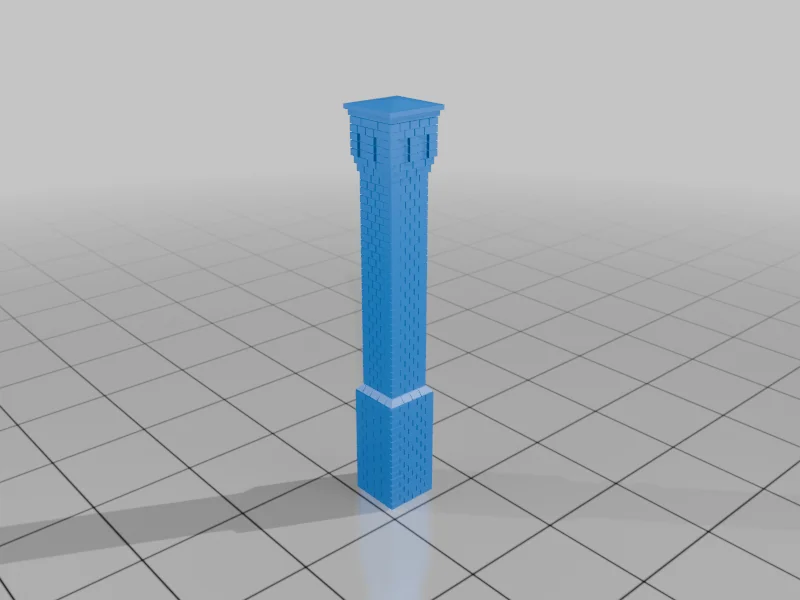 3D модель Factory gate - draft 001 &002 - фото 14