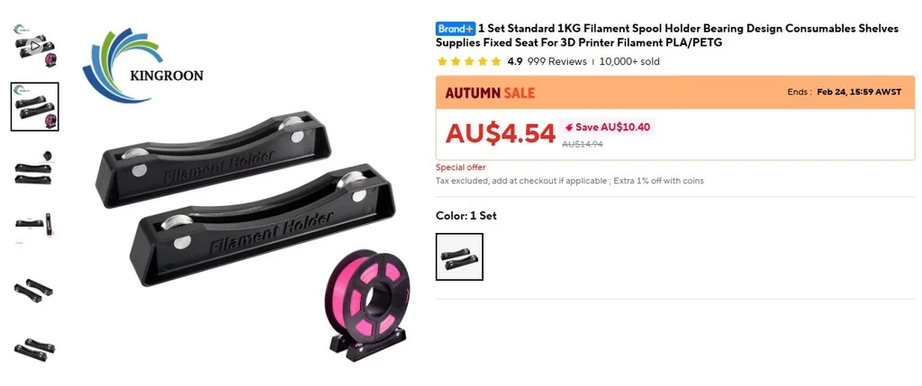 Flashforge AD5X Top Mount IFS