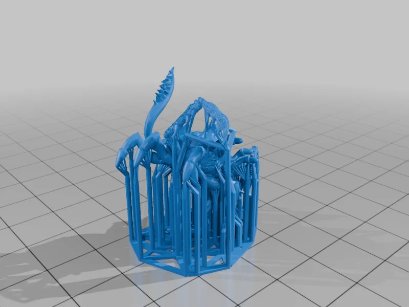 3D модель Миниатюра Gongorinan для настольных RPG - фото 3