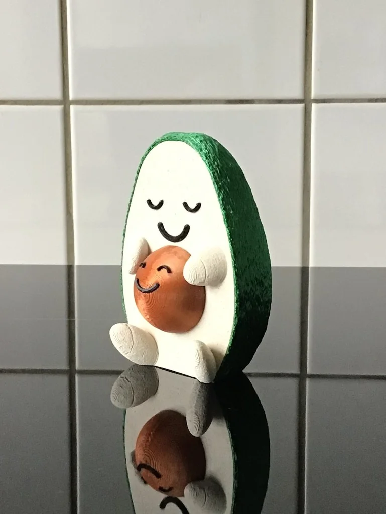 3D модель Модель: Милый Авокадо Любовь - фото 2