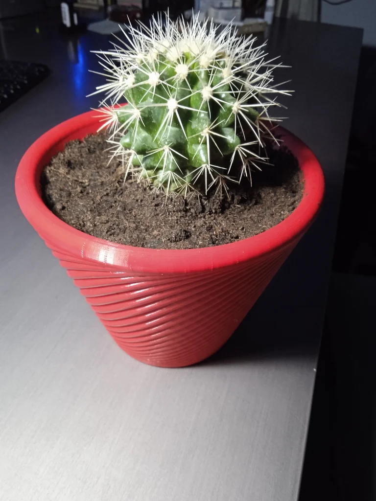 3D модель 3D-модель цветочного горшка - фото 3