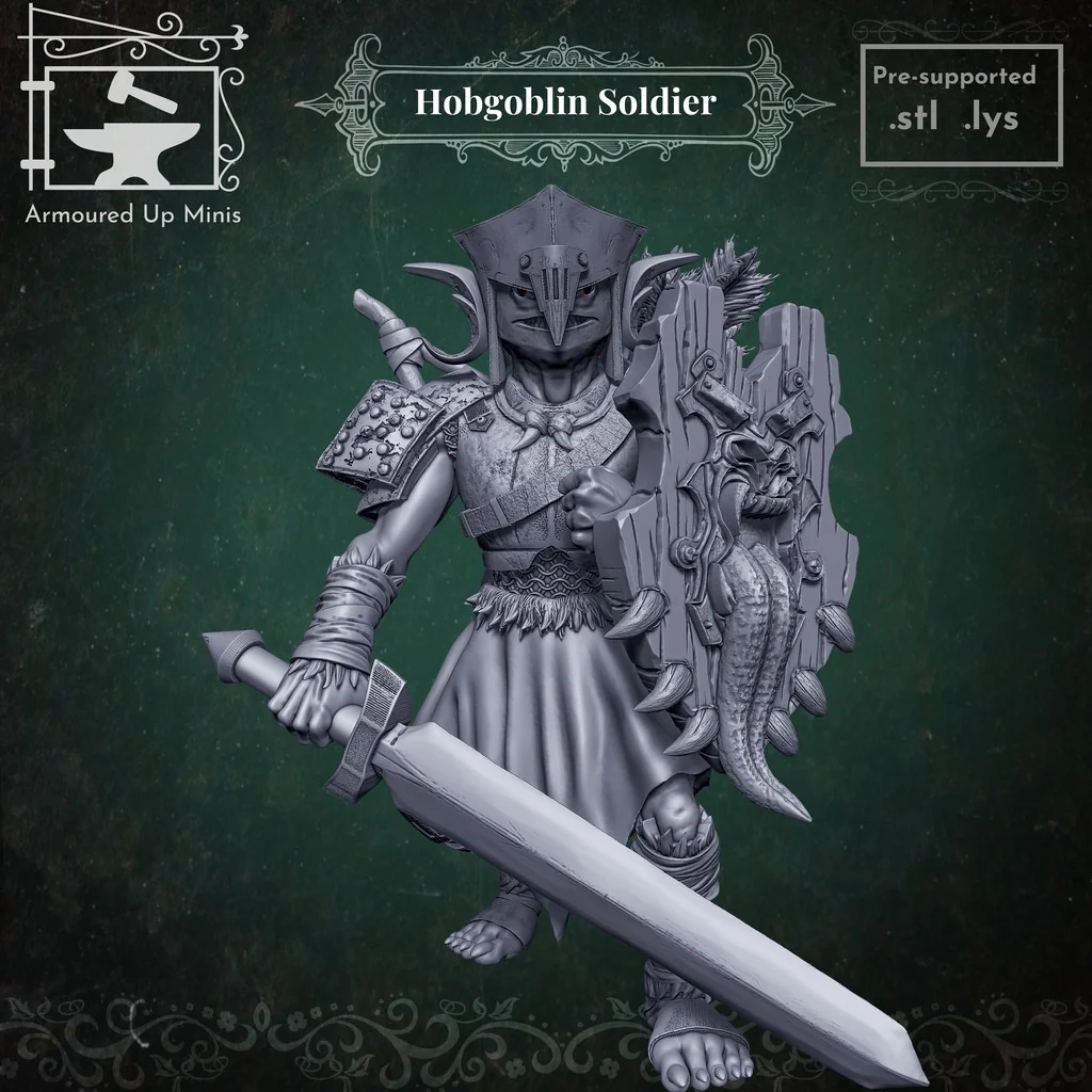 3D модель Модель Хобгобліна Солдата - фото 1