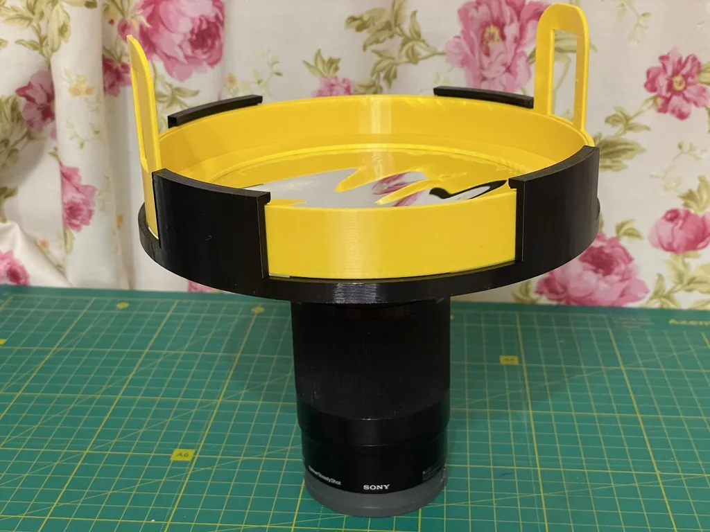 3D модель Адаптер солнечного фильтра для Sony SEL55210 - фото 4