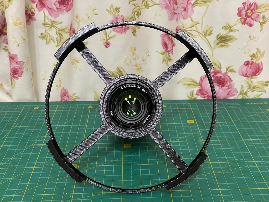 3D модель Адаптер солнечного фильтра для Sony SEL55210 - фото 7