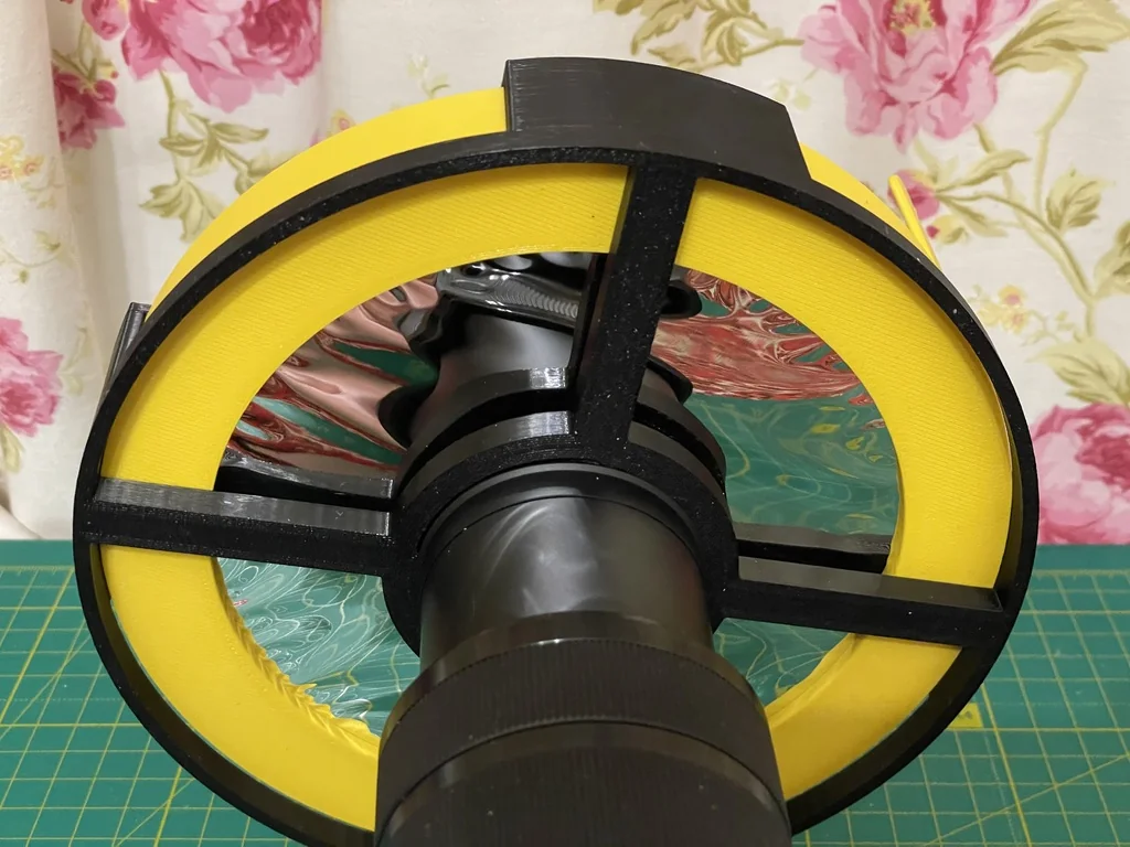 3D модель Адаптер солнечного фильтра для Sony SEL55210 - фото 8