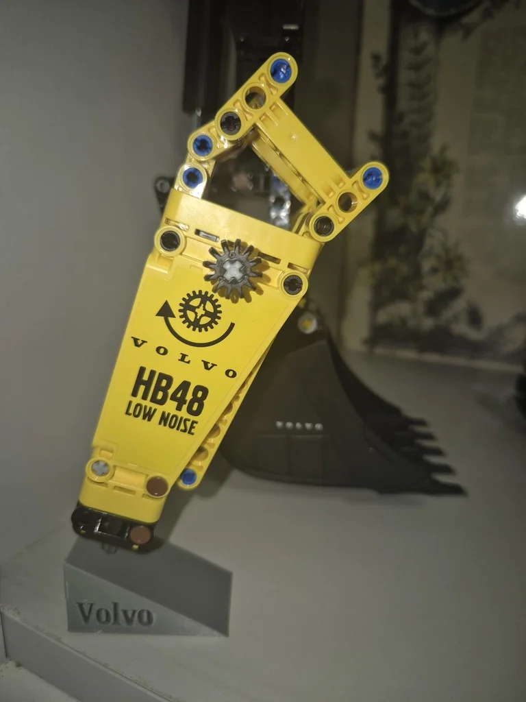 3D модель Лего Техник 42215: Держатель гидромолота - фото 2